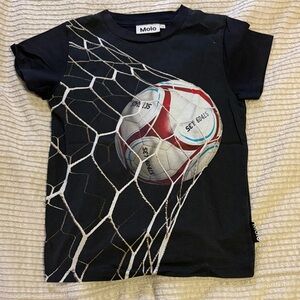 Molo Kids Soccer organic cotton T-Shirt size 6-8 116 cm